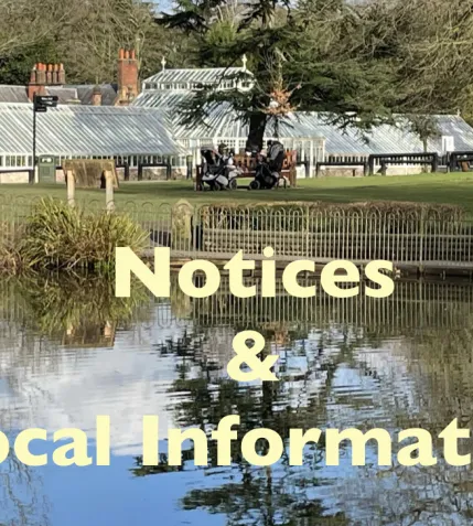 Notices banner