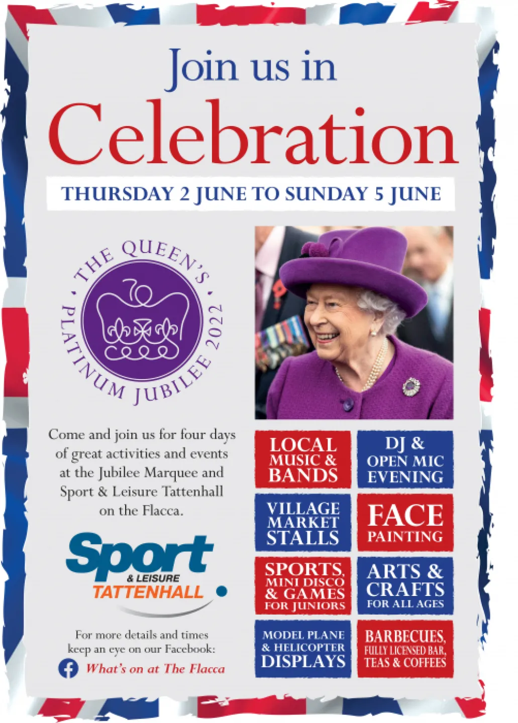 Tattenhall Sport Leisure Jubilee Poster