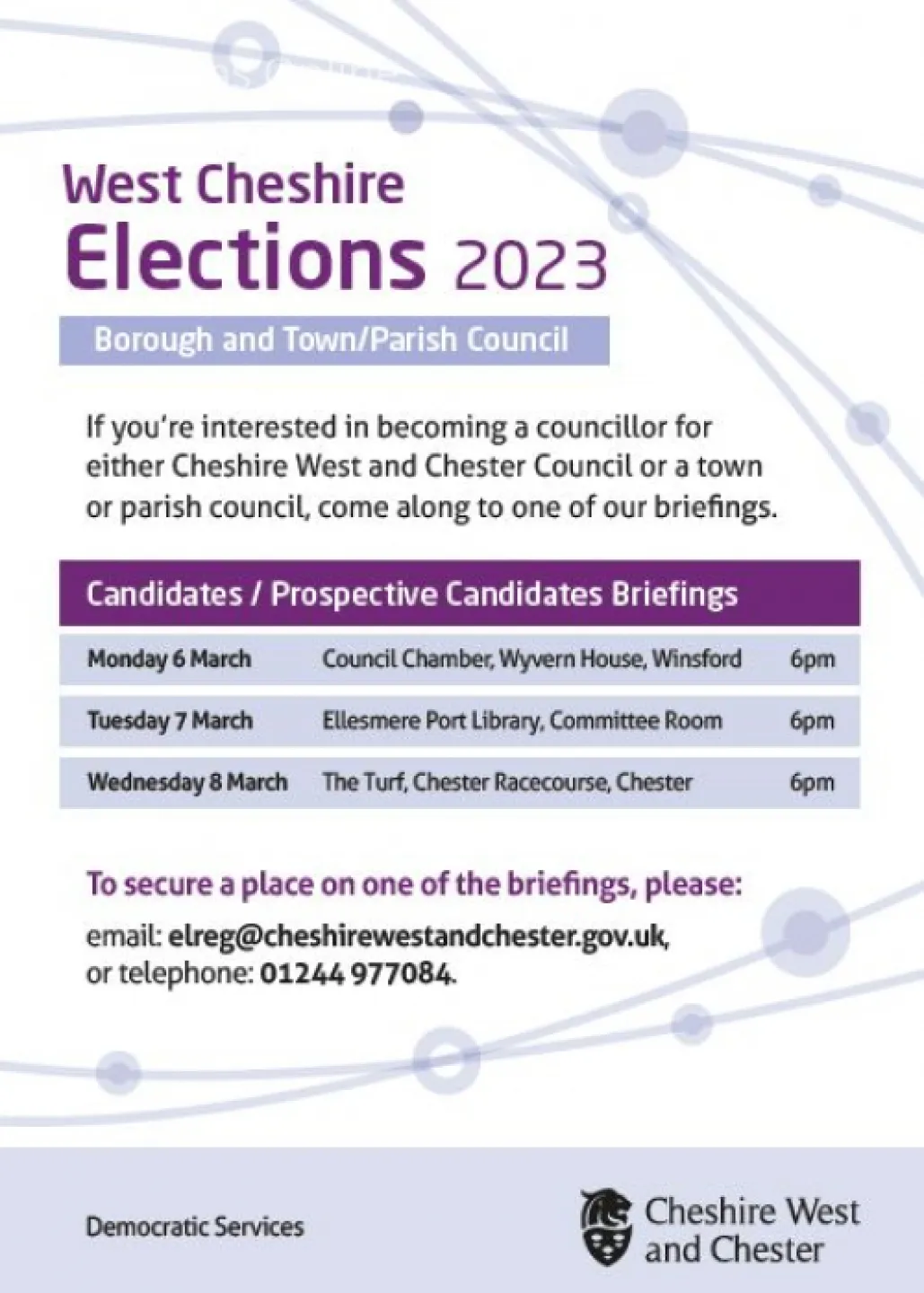west cheshire elections 2023