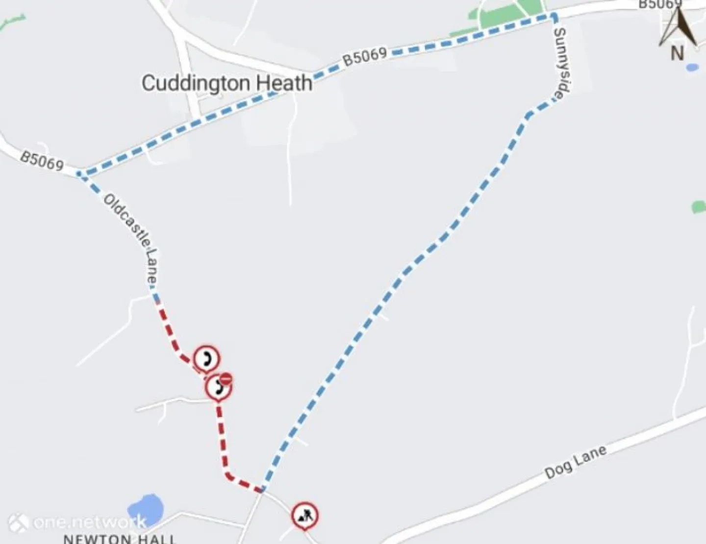Oldcastle Lane Aug 2023