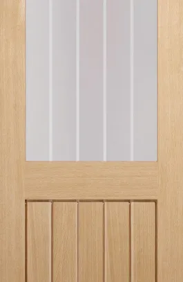 Oak Mexicano Glazed Half Light