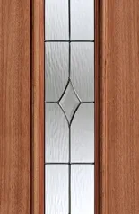 Hardwood Universal Sidelight Glazed 1L Lead