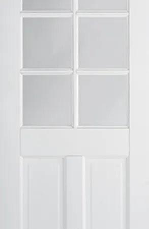 White Canterbury 2P Glazed 6L