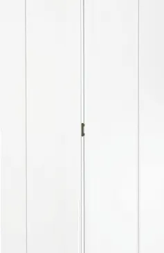 White Shaker 1P Bi Fold