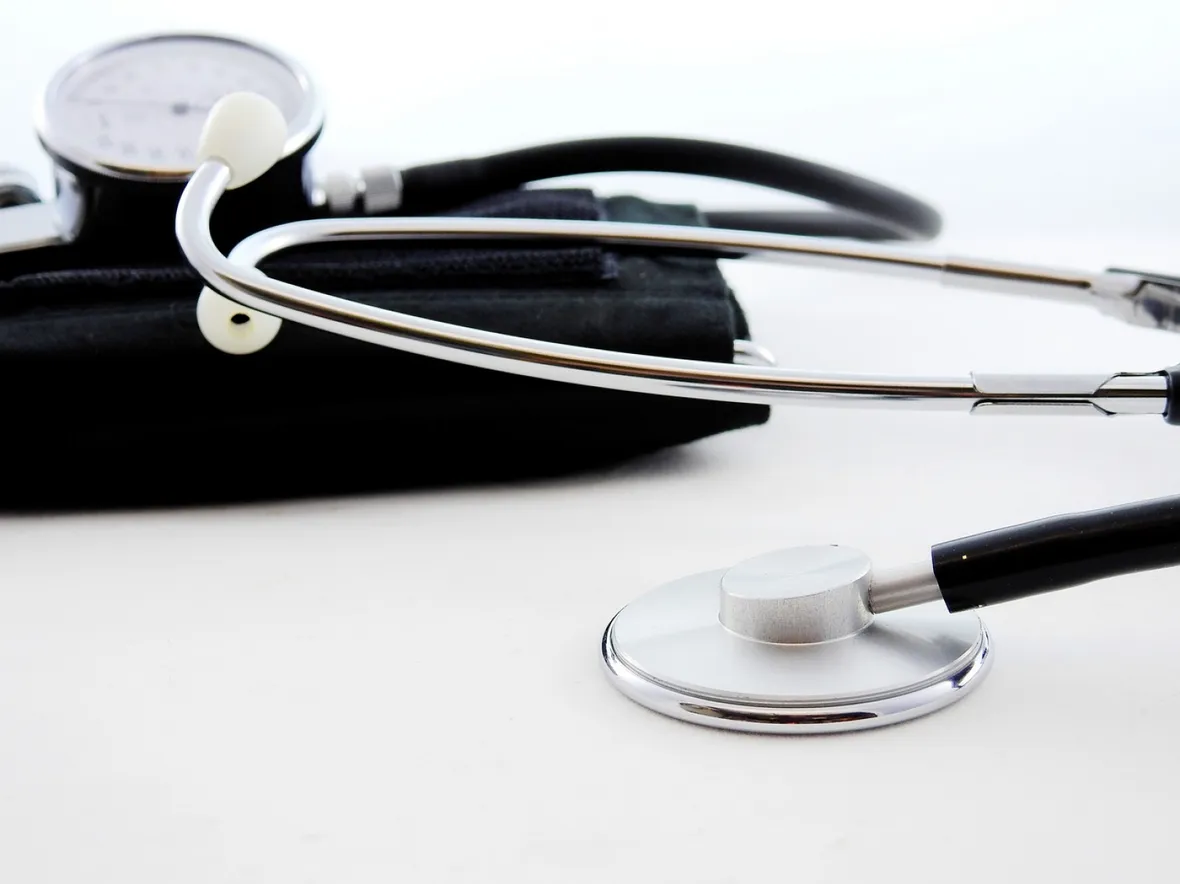 Blood pressure, stethoscope, medical