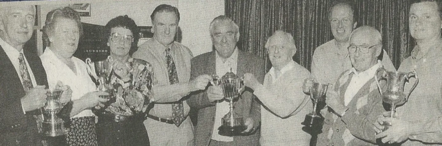 Bowling Club Awards Sept 1997