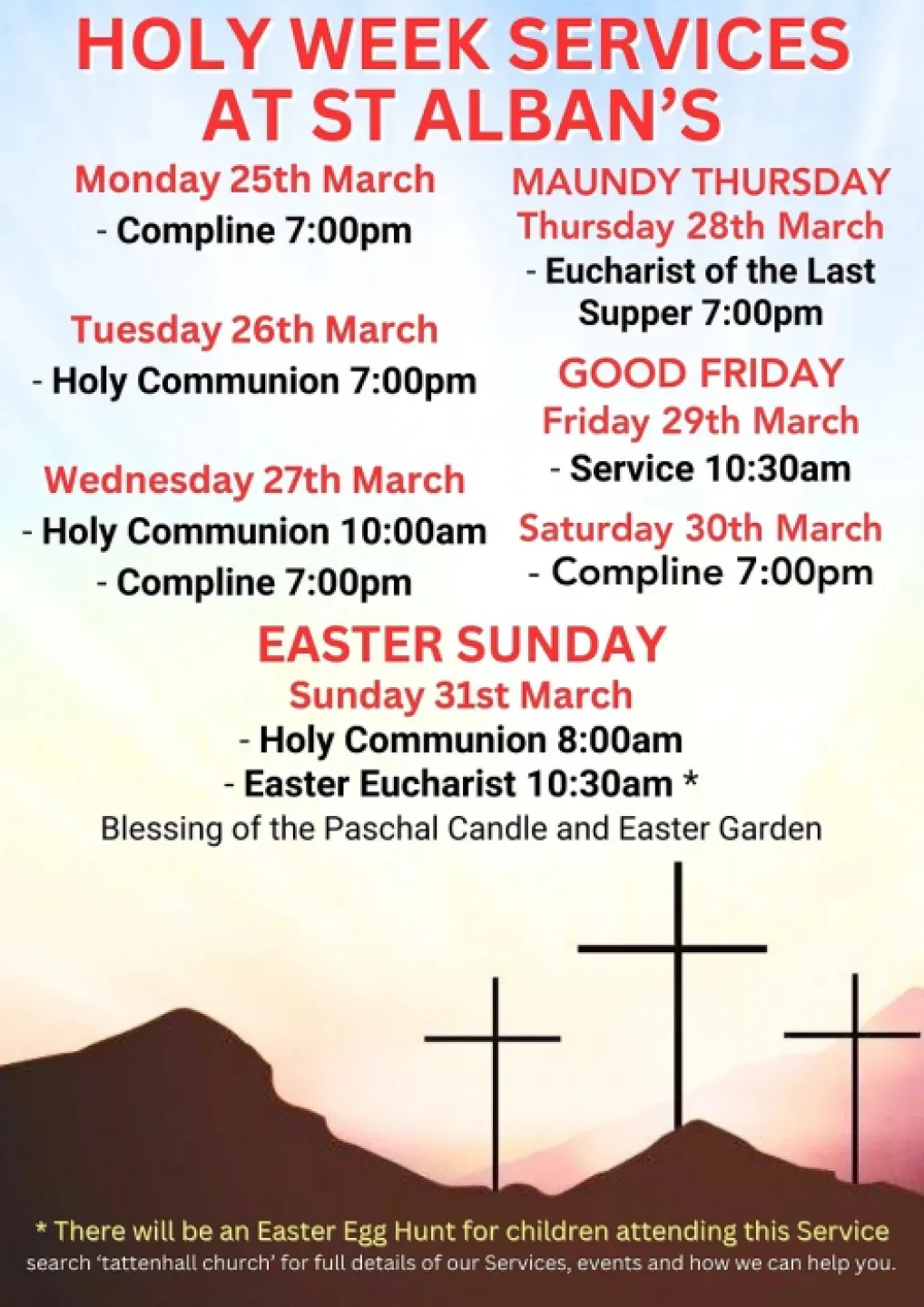 Holy Week 2024