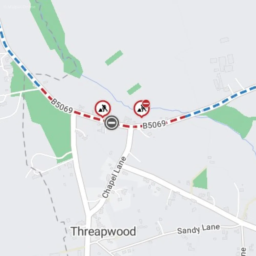 Wrexham Road Closure March 2024