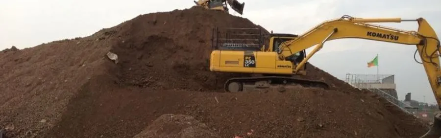 Earthworks excavation