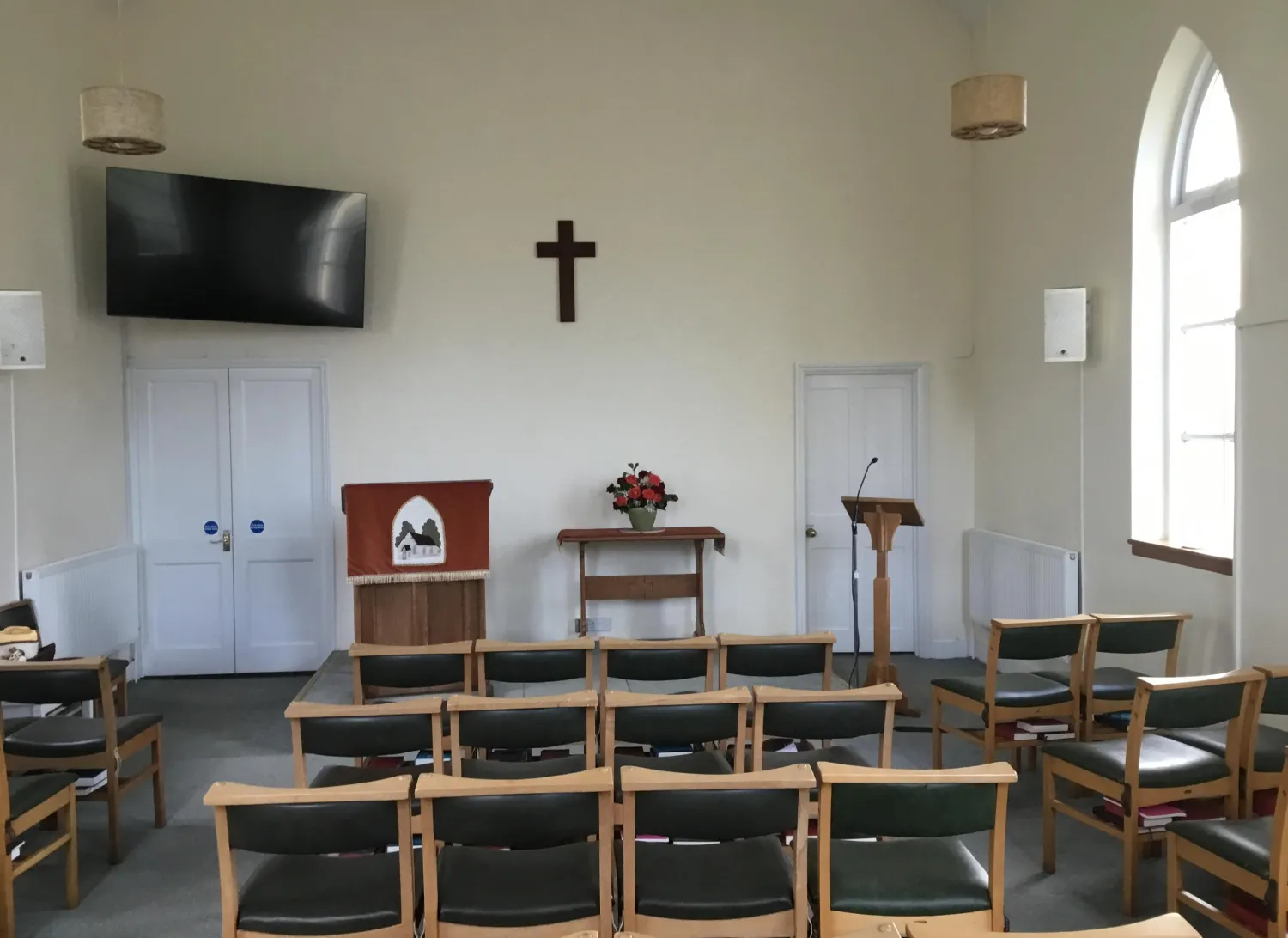 Inside West Horsley Methodist Church