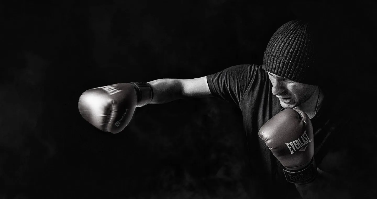 Box, sport, men