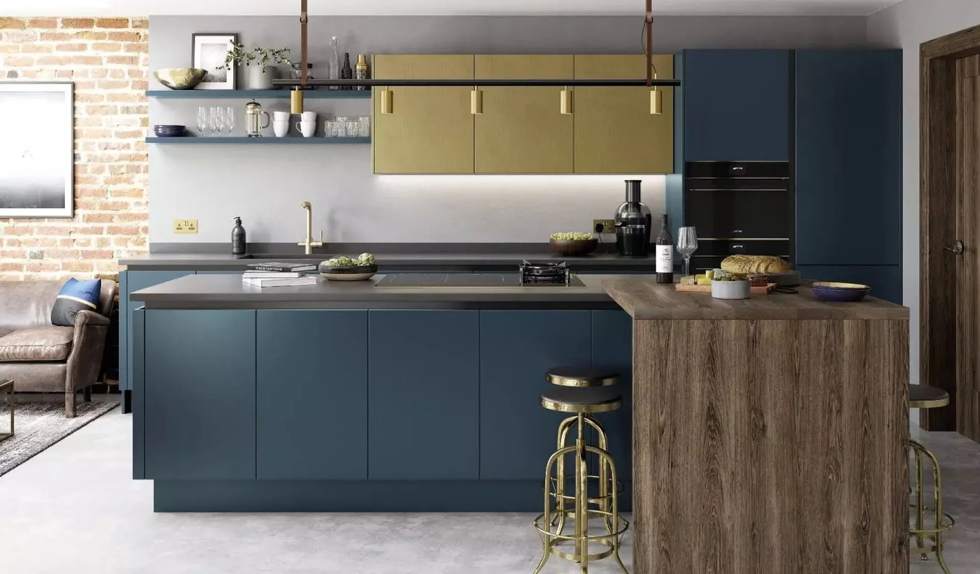 Alku Modern Handleless Kitchen