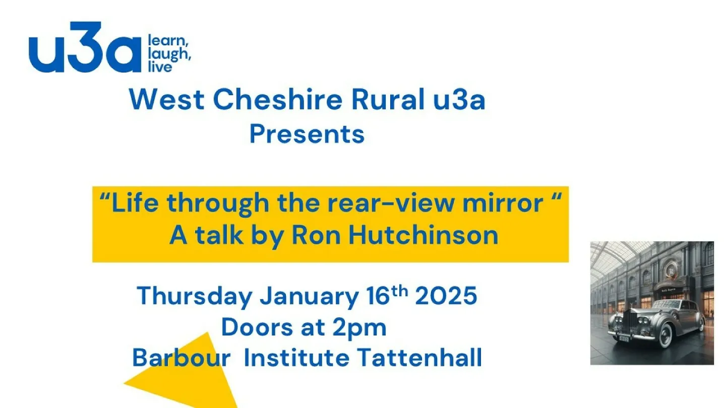 U3a January 2025