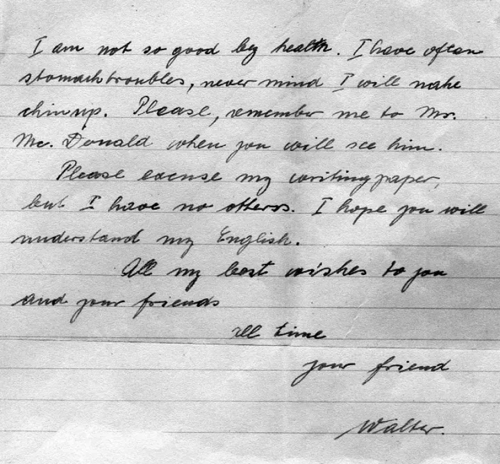 Walter Letter 2 Ed