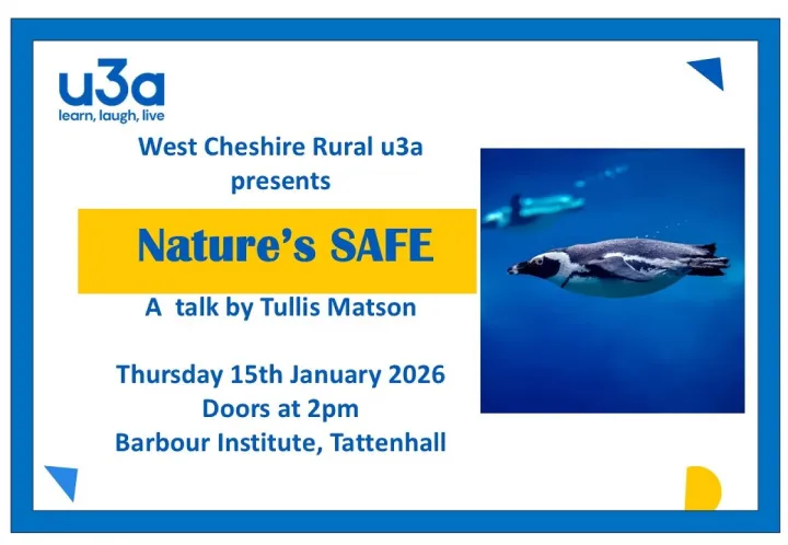 U3a January 2026 &ndash; Nature S Safe Advert Jan2026 Jp