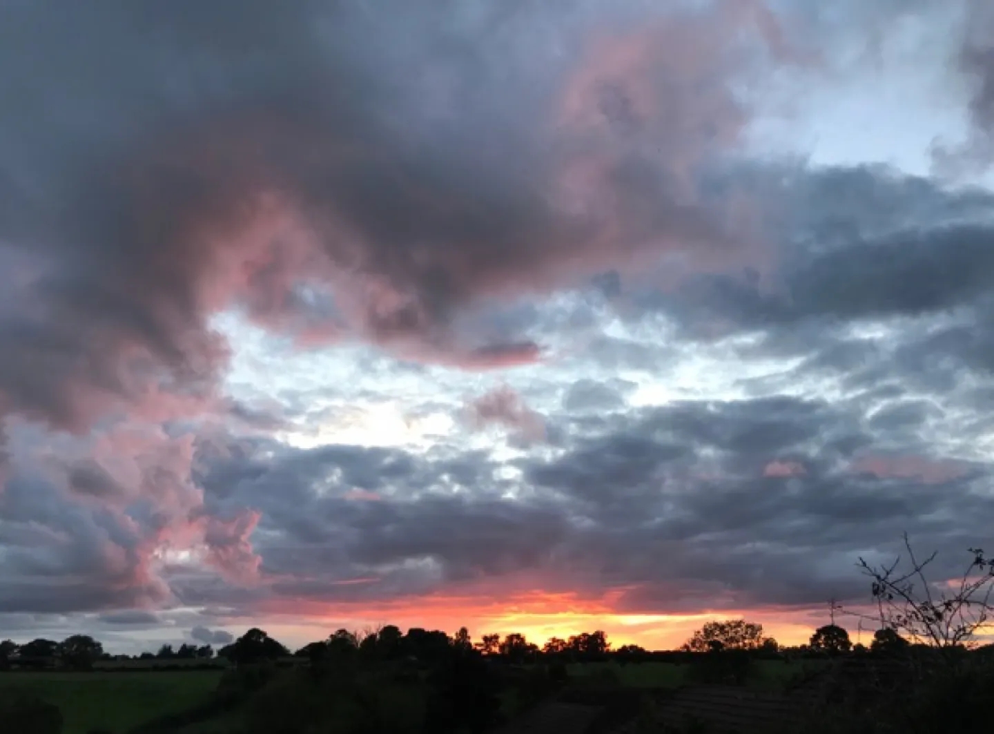 Sunset fro Heywoods Ridge