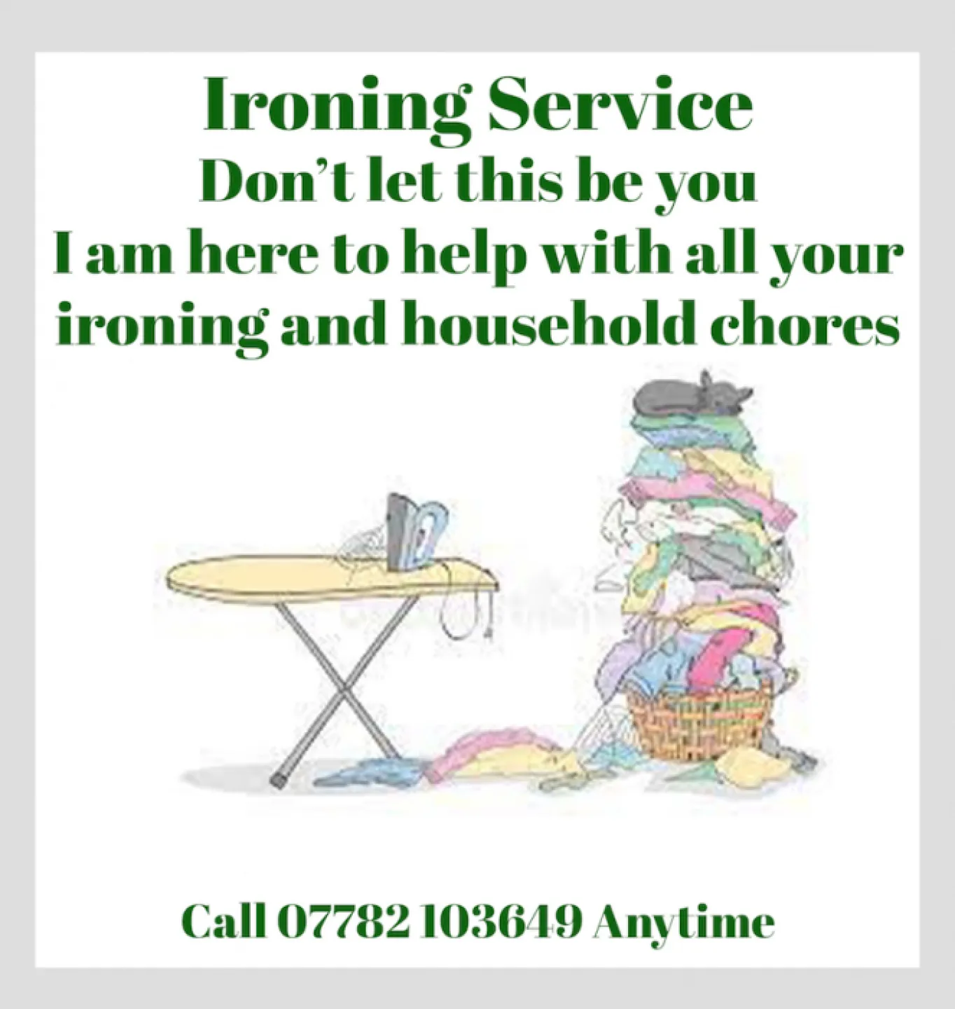 The Ironing Room 4