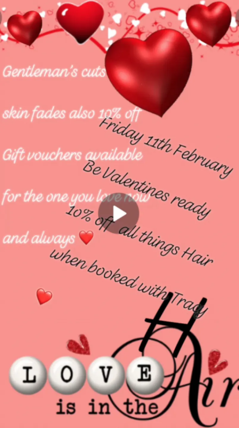 Braids valentine Advert