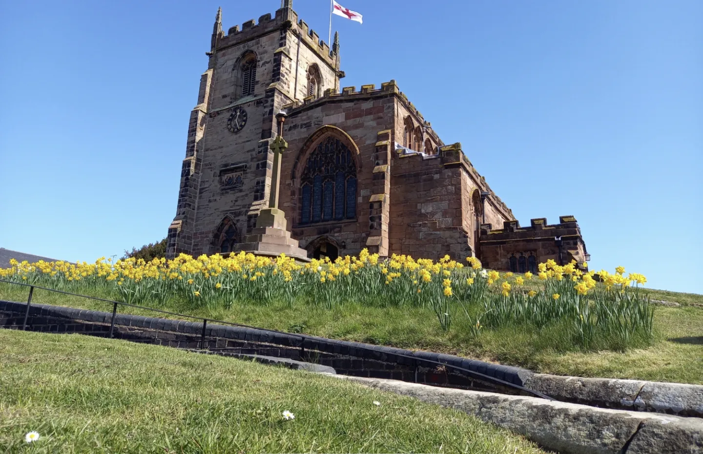 St James Church in Spring