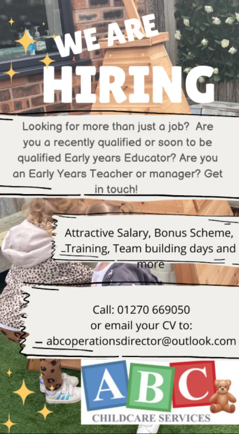 ABC Childcare Vacancy