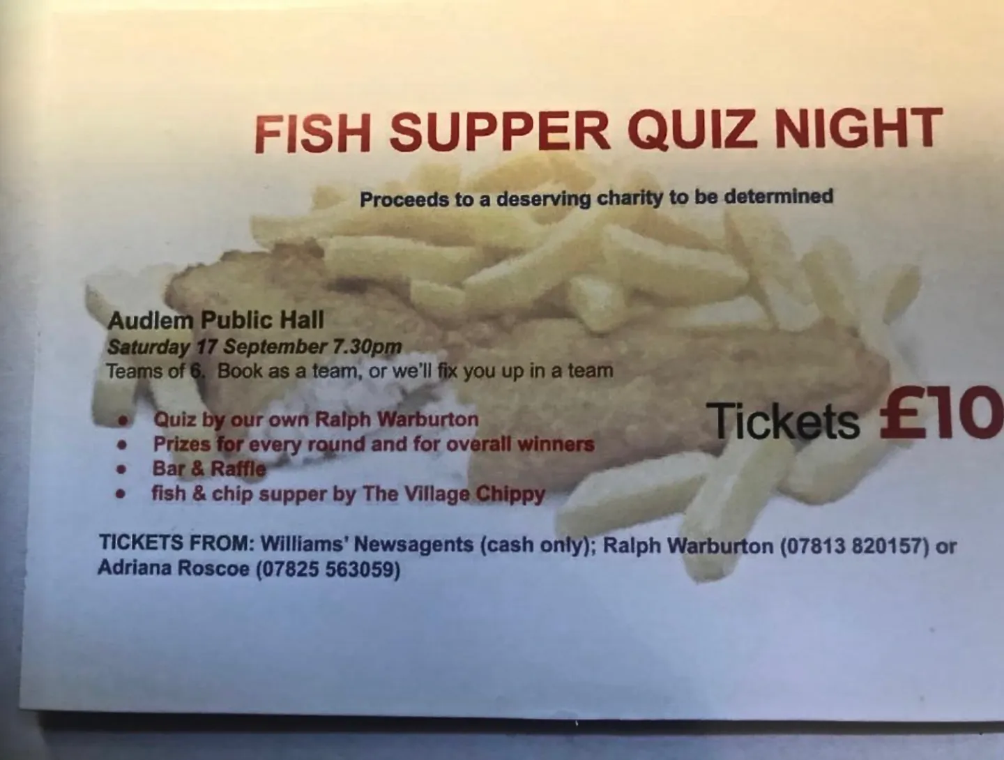 Quiz 17th September