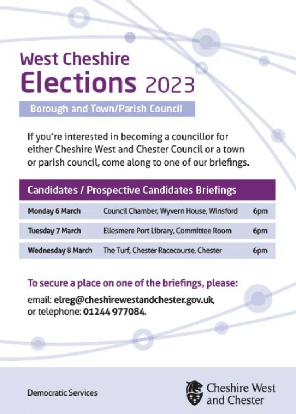 west cheshire elections 2023