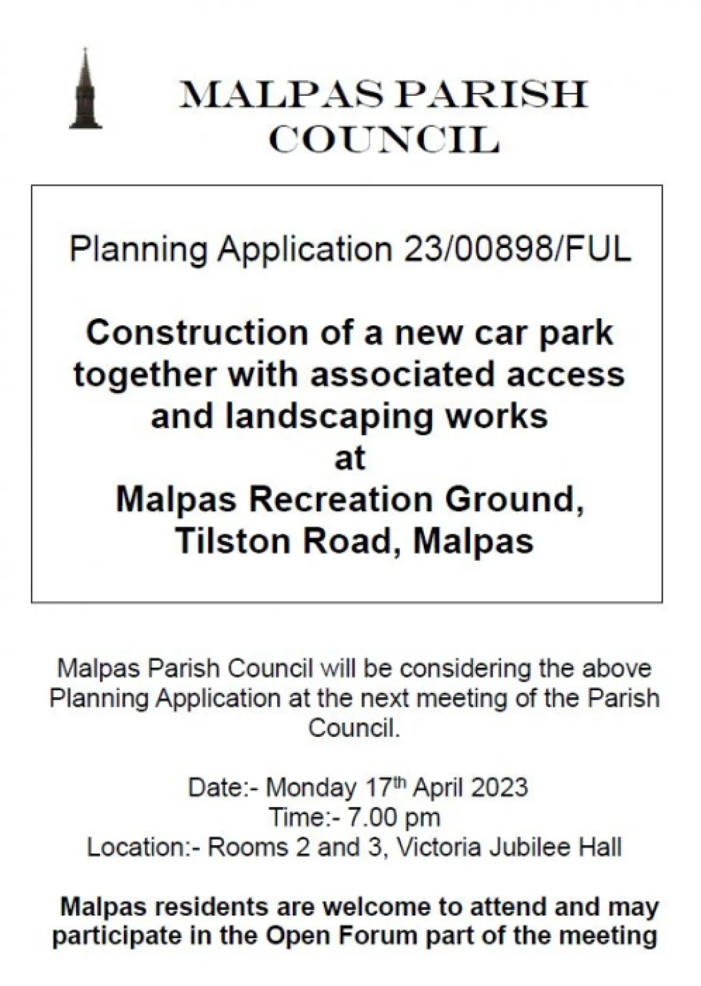 Rec Planning Application