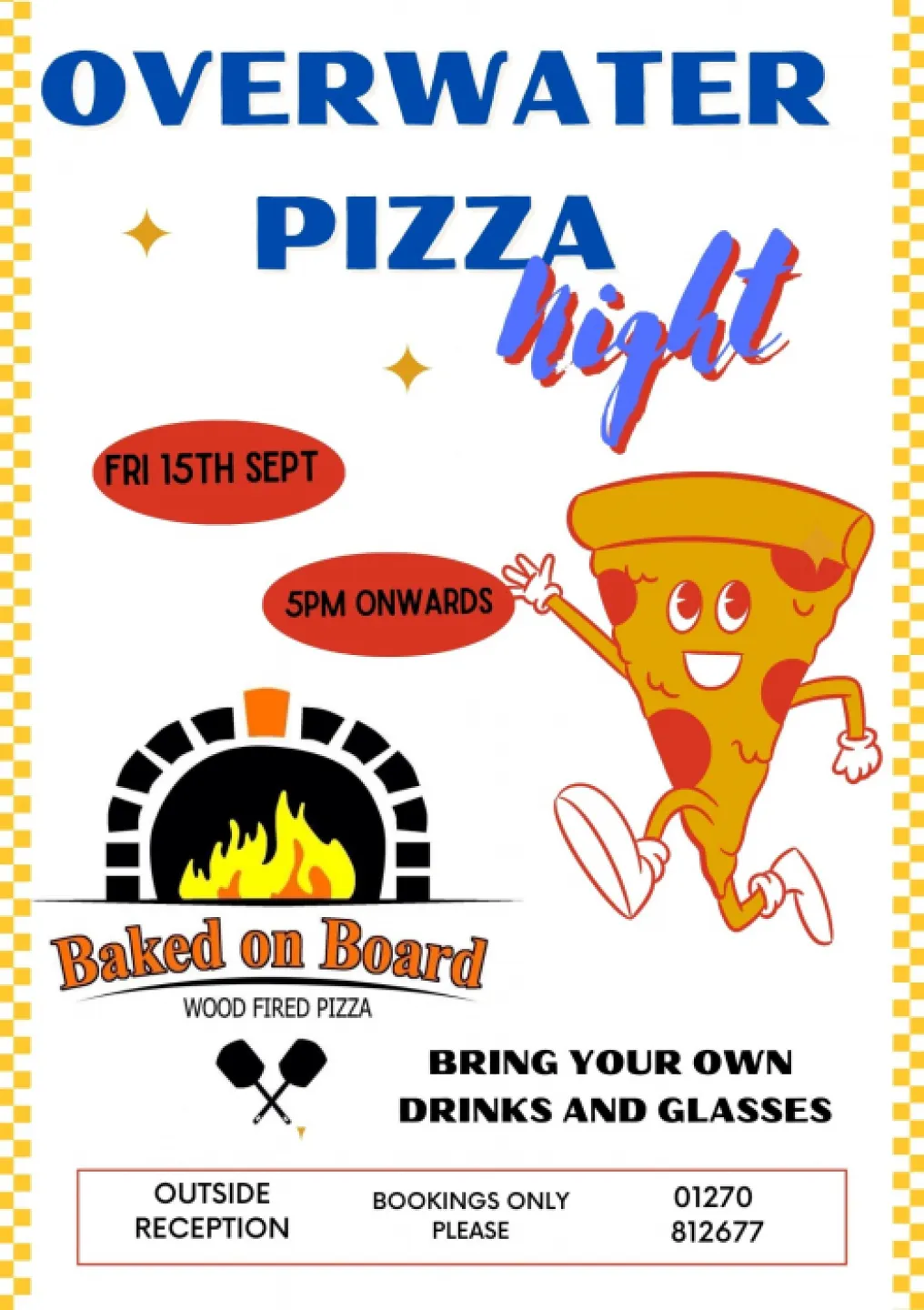 PIZZA NIGHT SEPTEMBER