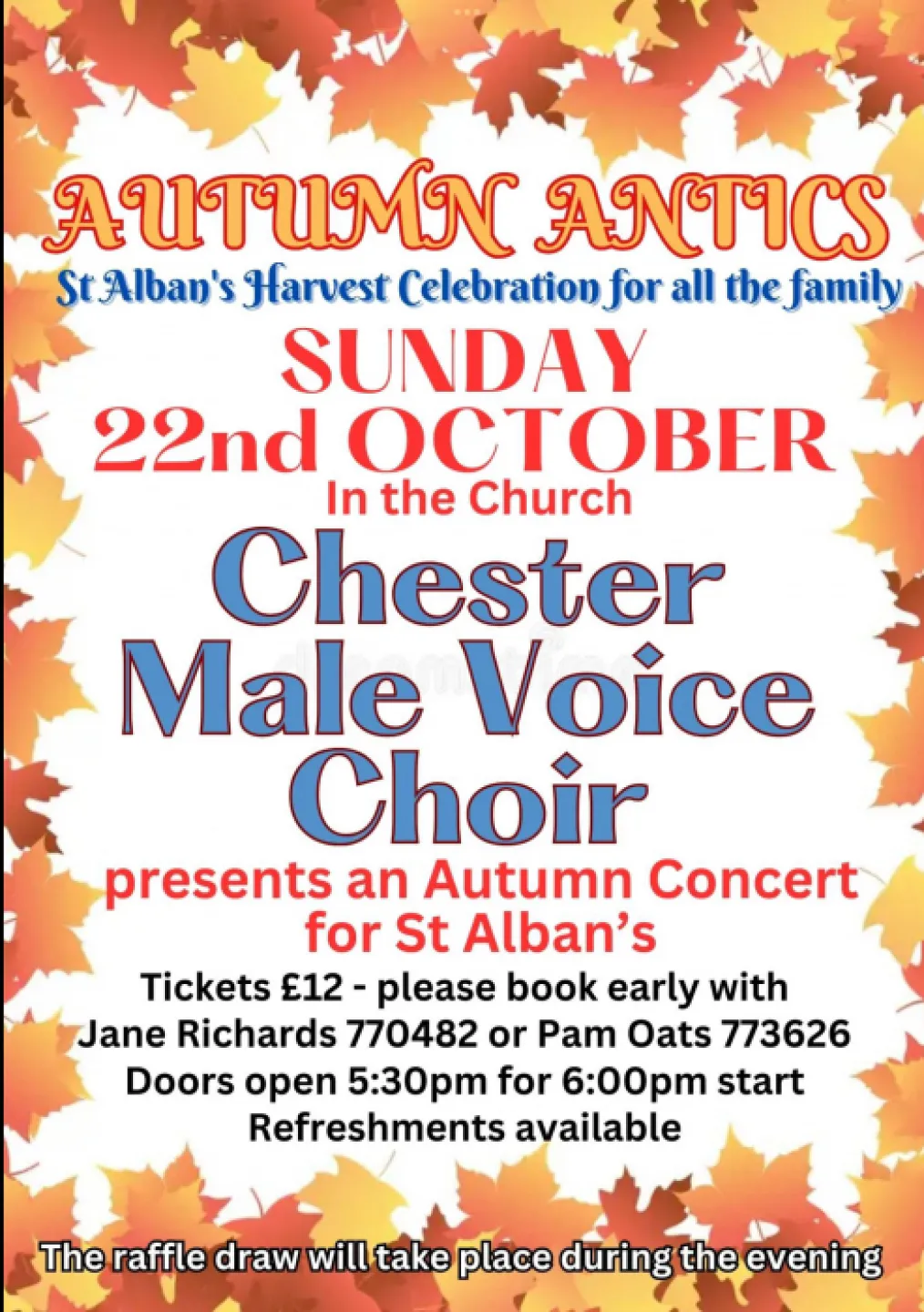 Autumn Antics &ndash; choir