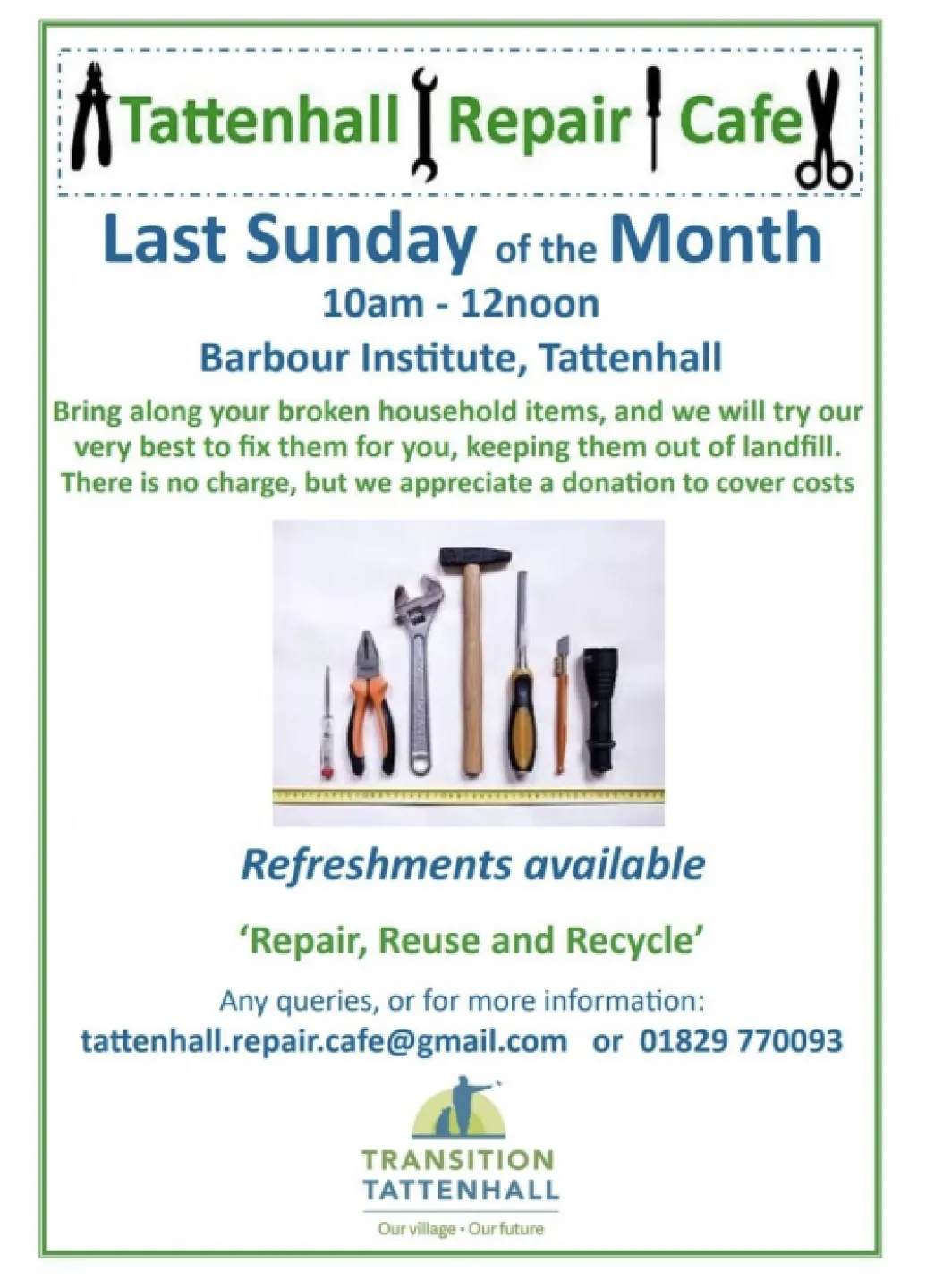 Repair Cafe Jan 2024