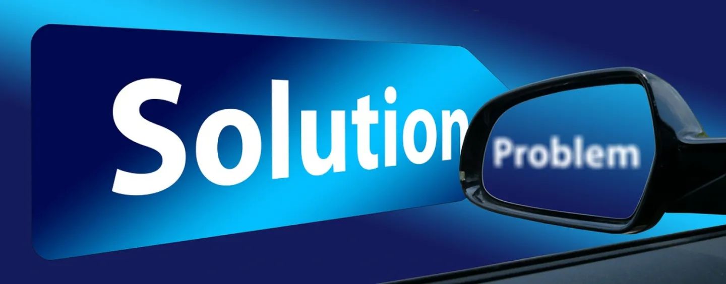 Rearview mirror, solution, problem