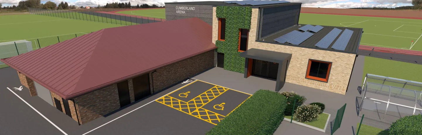 Cumberland Arena Artist Impression