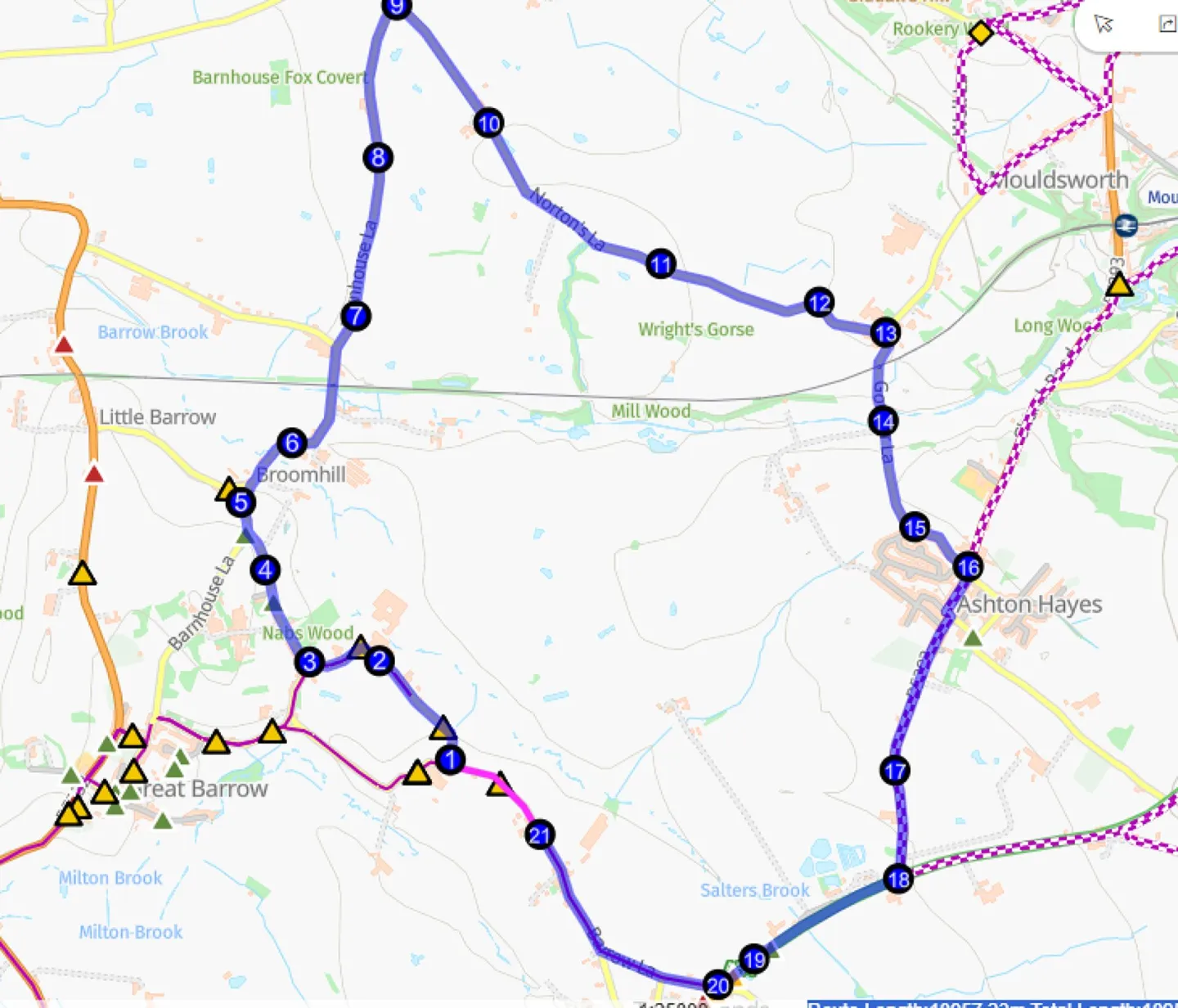 Barrow Lane Road Closure