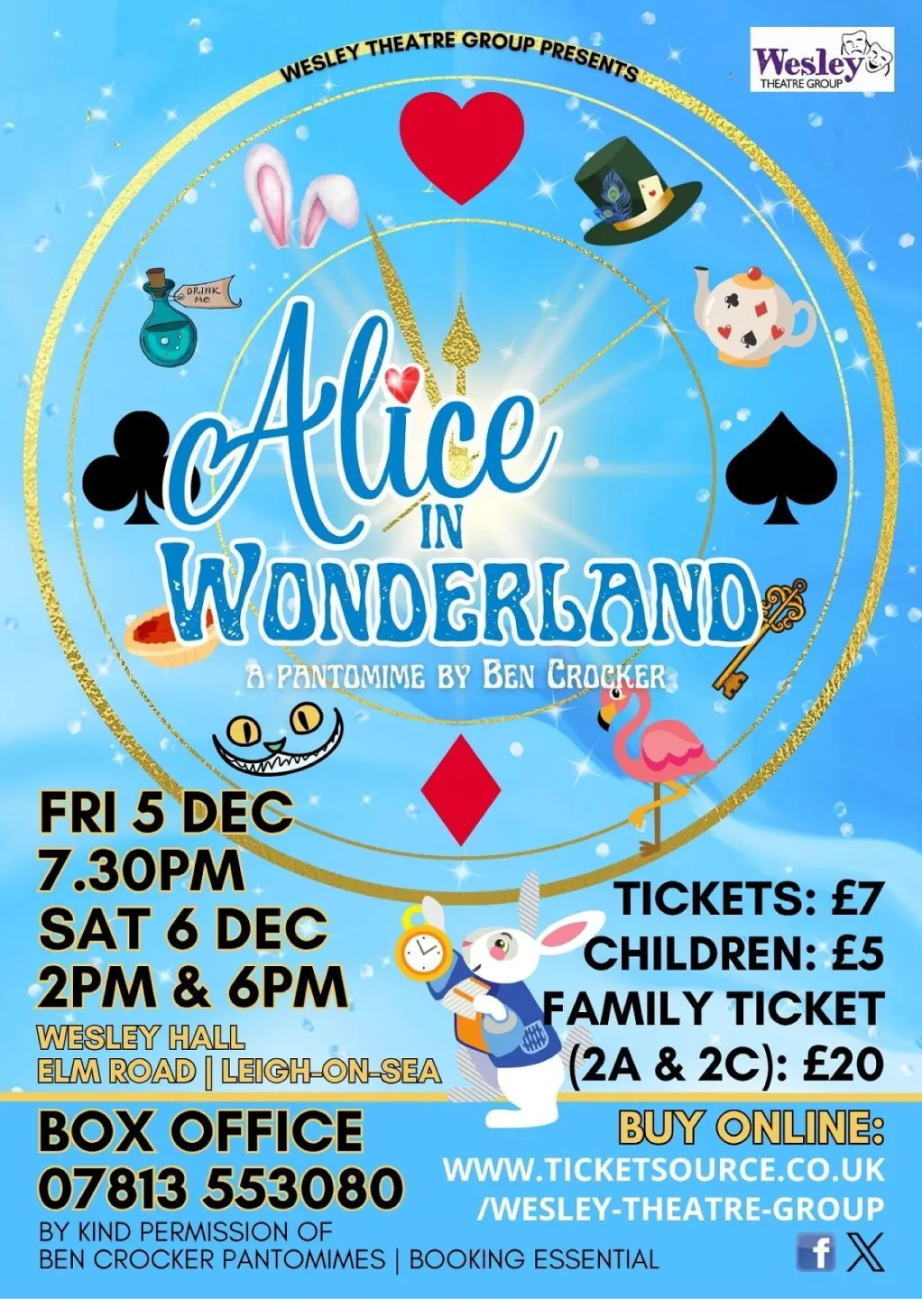 Wesley Theatre Group Presents