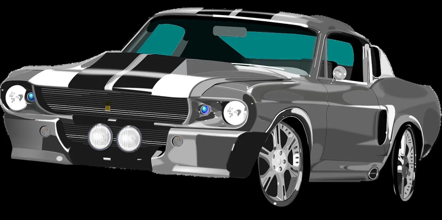 Ford mustang, roadster, sports car, racing car, cl