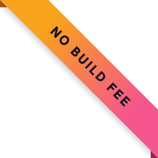 No Build Fee Sash