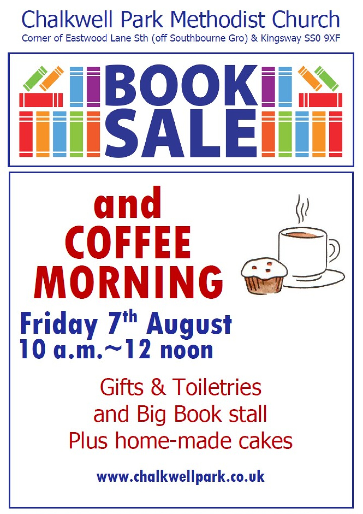 Chalkwell Park Methodist Book Sale