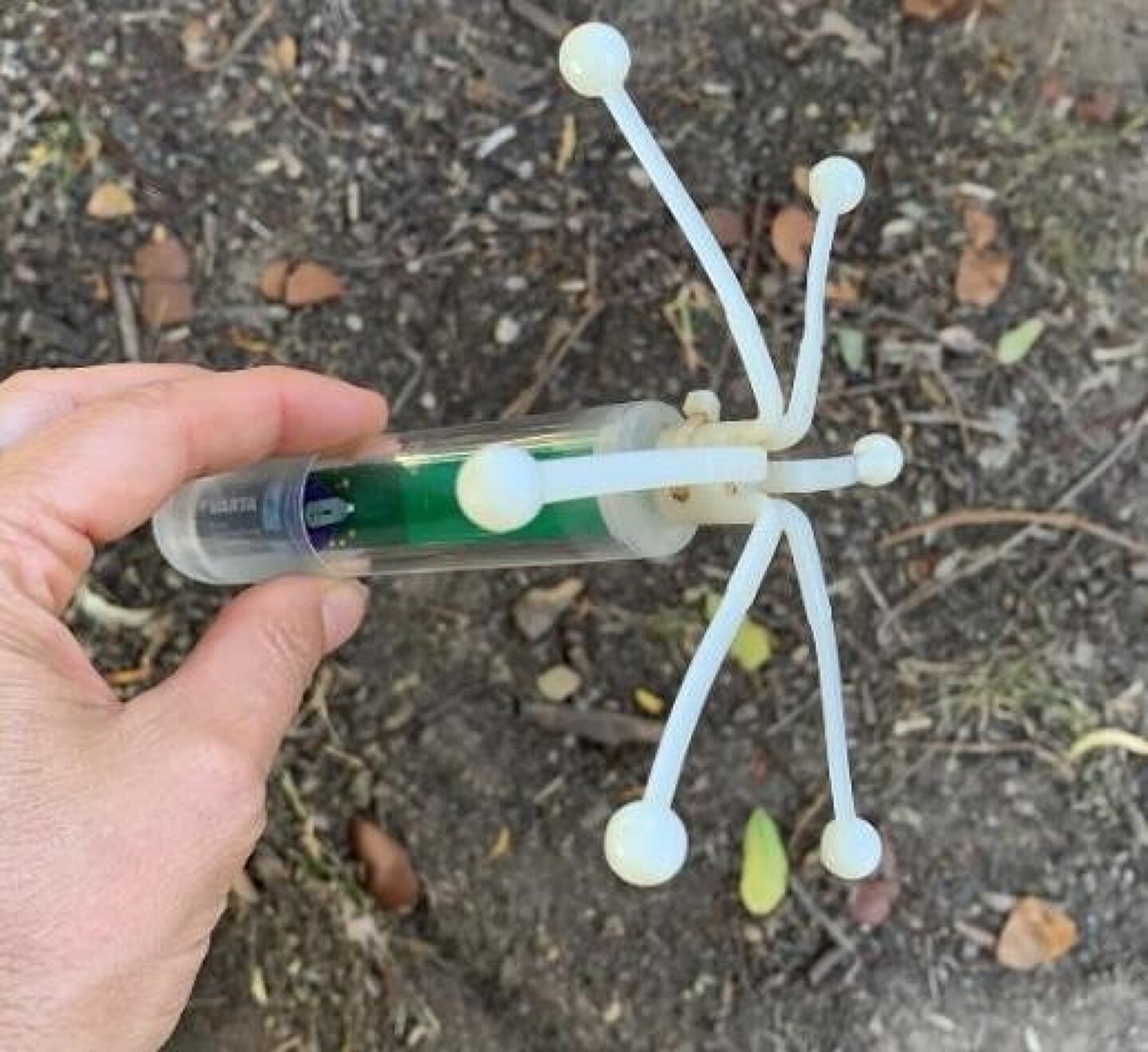 Figure 3: Telemetric Calf Alert Device in the authors hand (Comiskey, 2019)