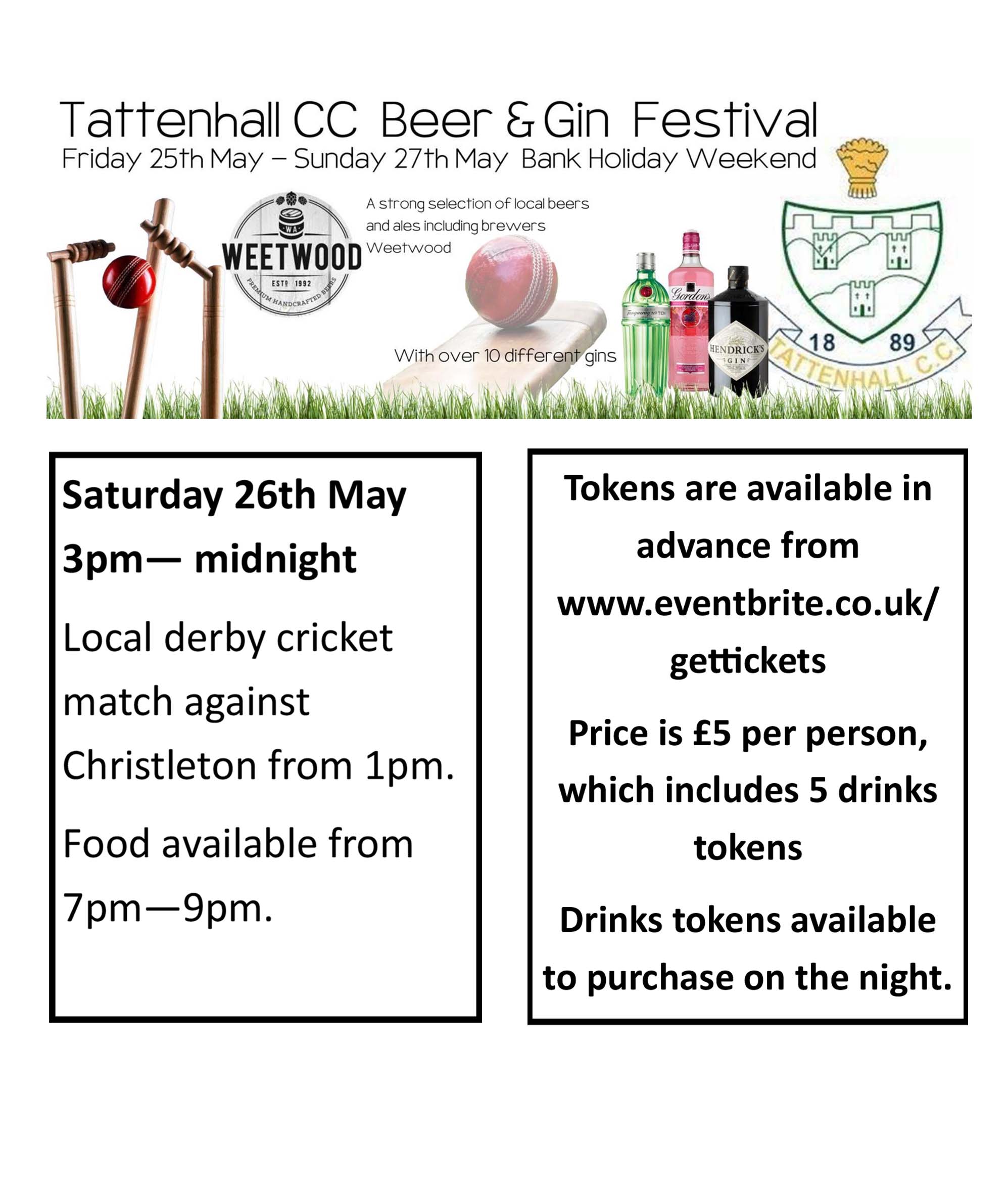 Cricket Weekend Sat