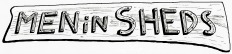 Men in sheds logo