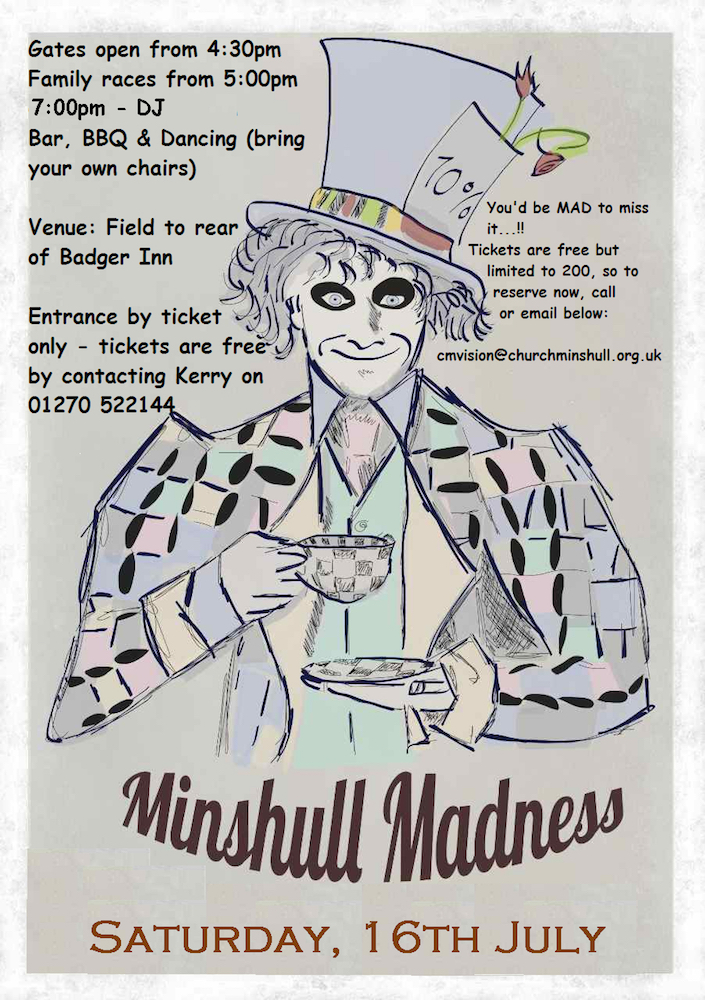 Minshull Madness 2016 Poster