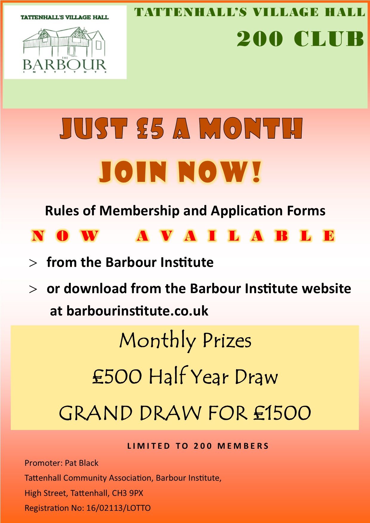 200 Club 2017 launch