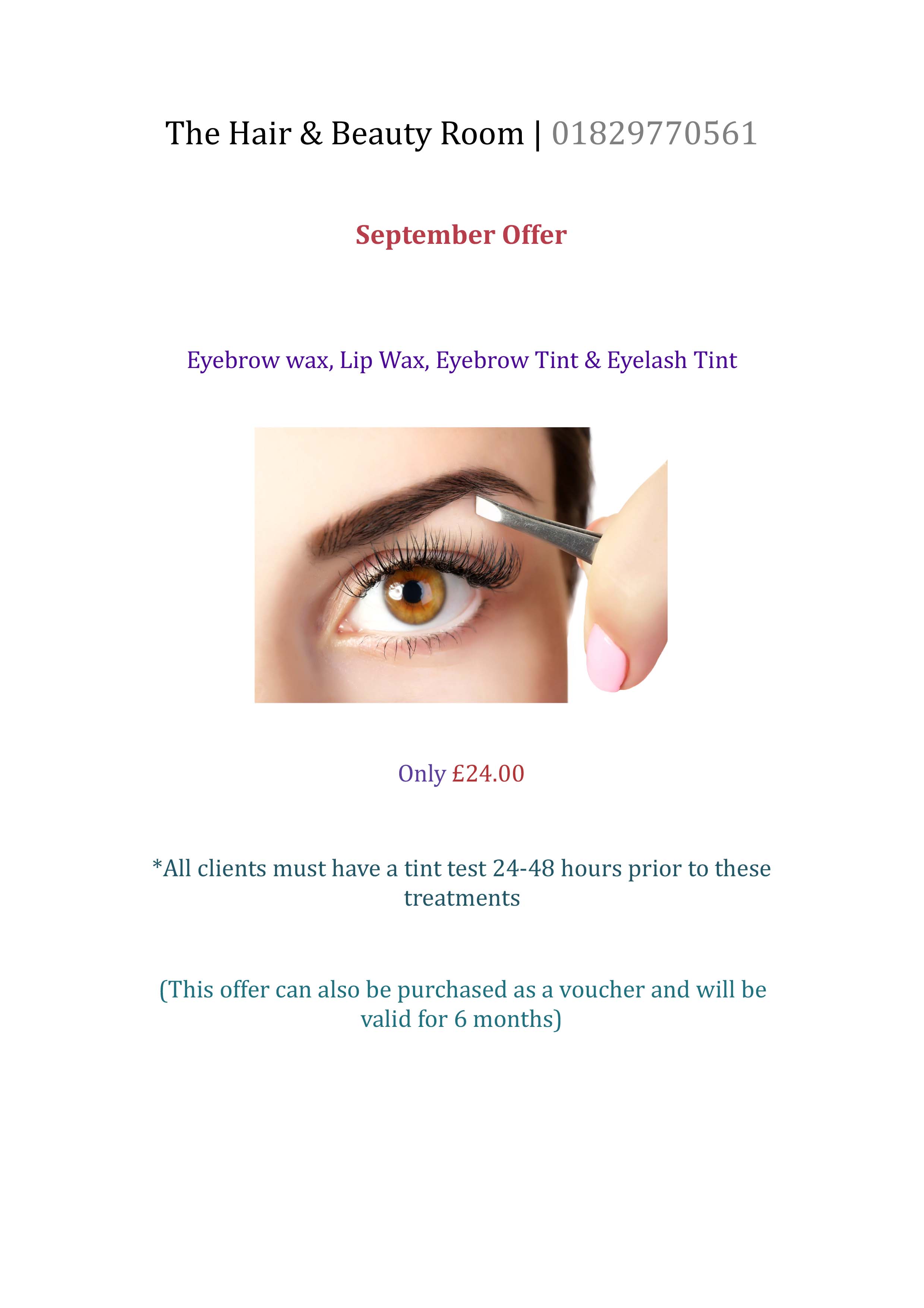 September Offer 2017