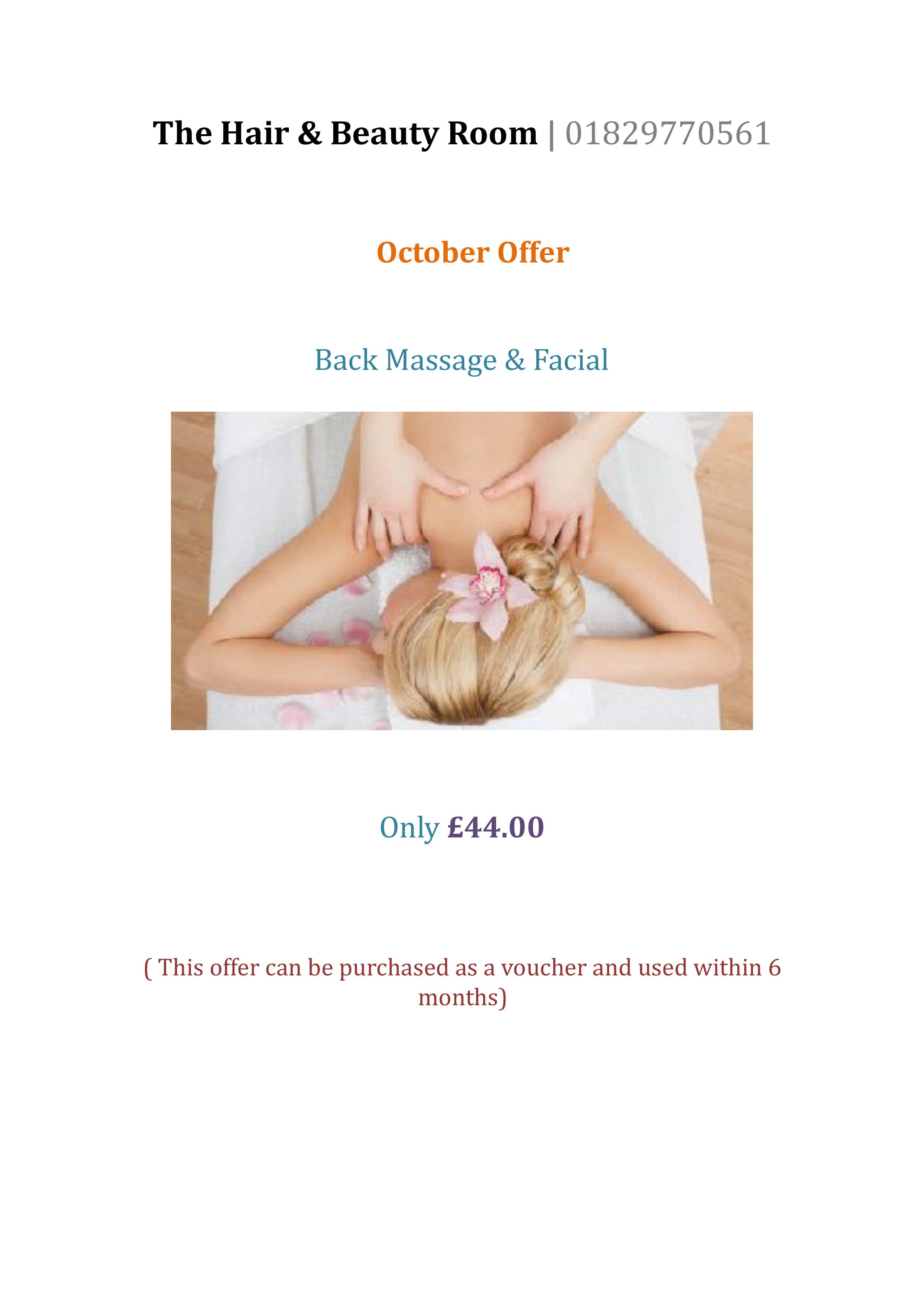 October Offer 2017