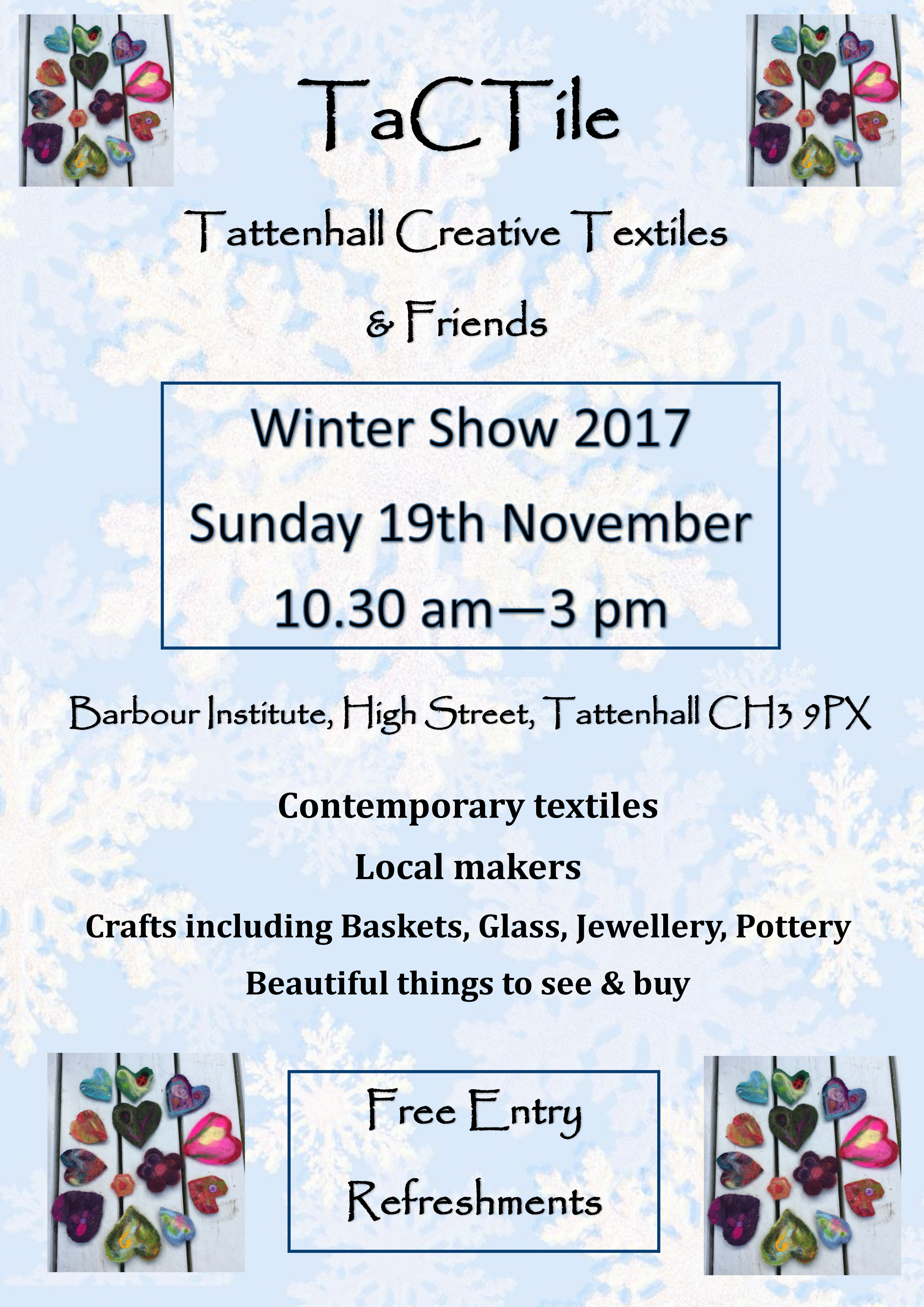 Tactile Friends Show 2017