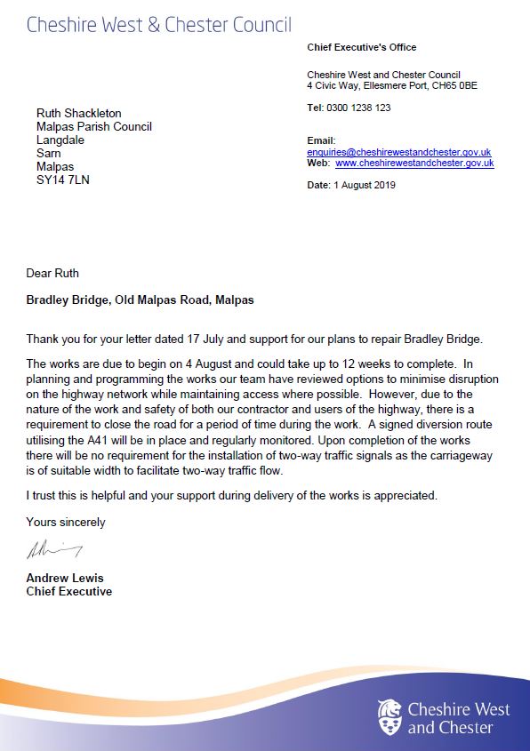 Andrew Lewis &ndash; Bradley Bridge