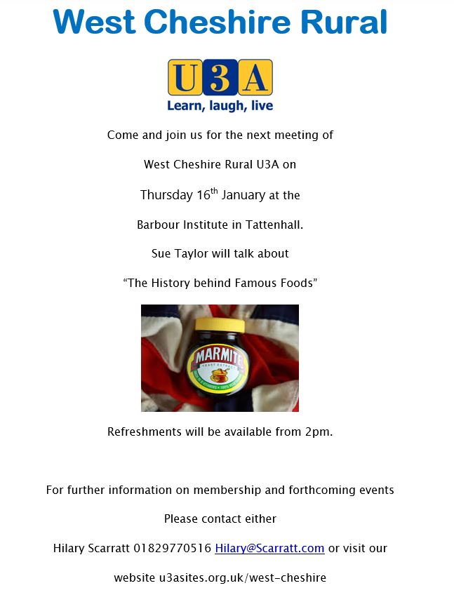 U3A Jan 2020