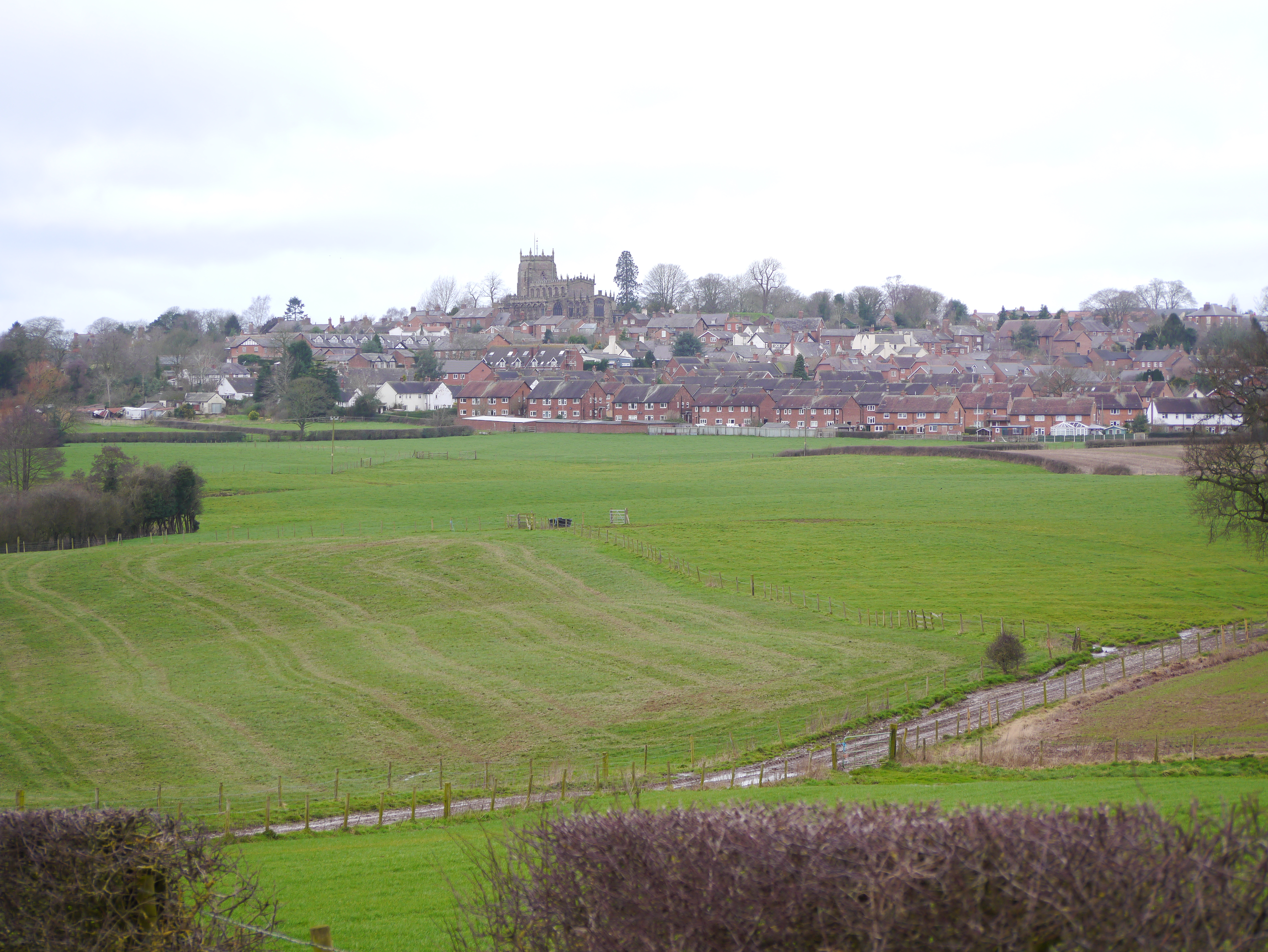 Malpas from the Good Moors