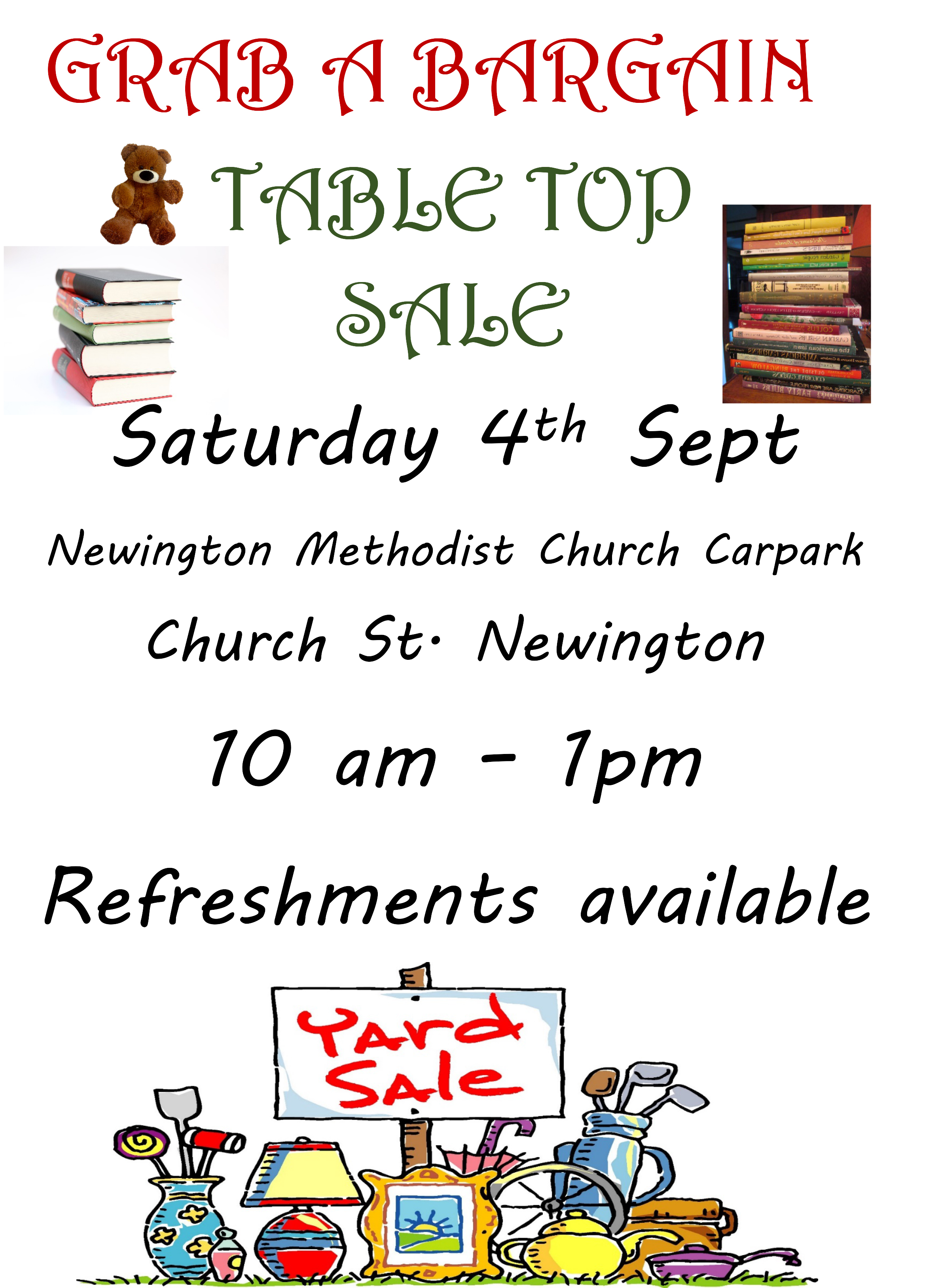 table top sale Newingtona4