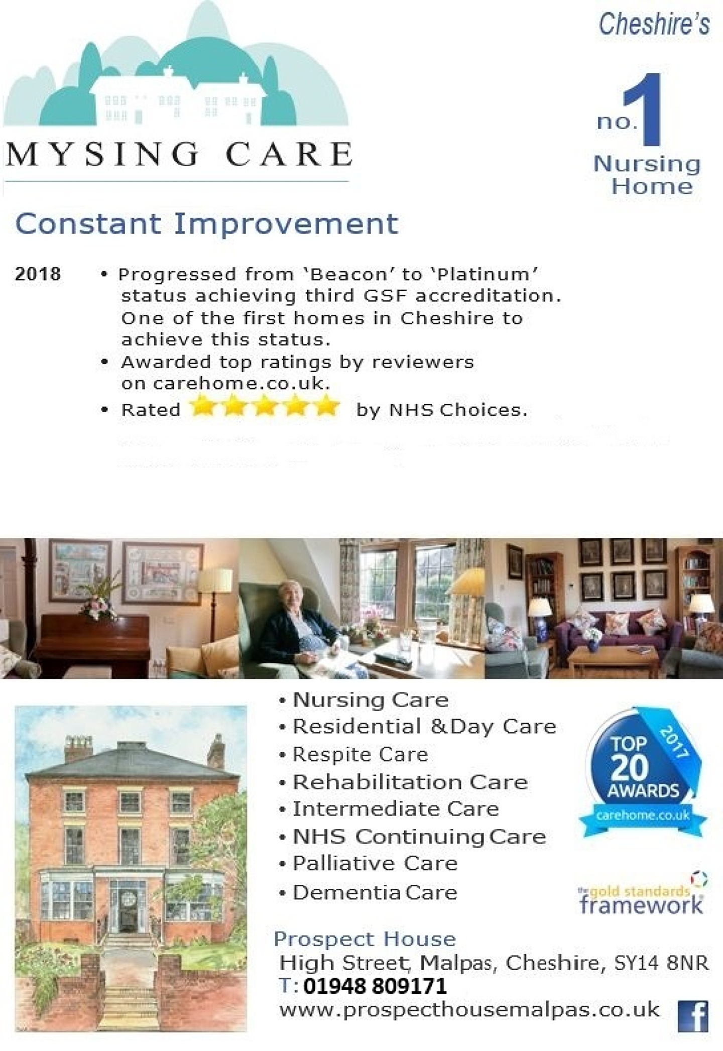 Prospect House advert